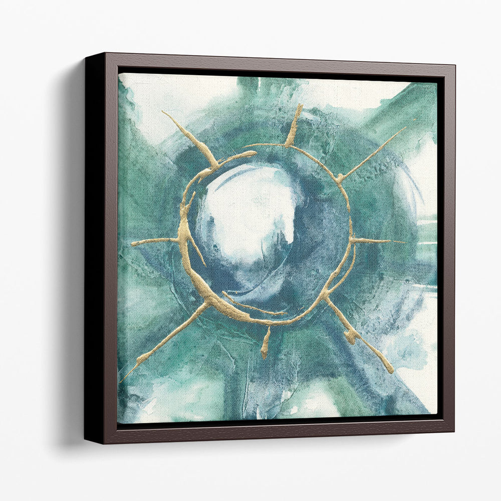 Dharma Wheel II - Canvas Print Wall Art