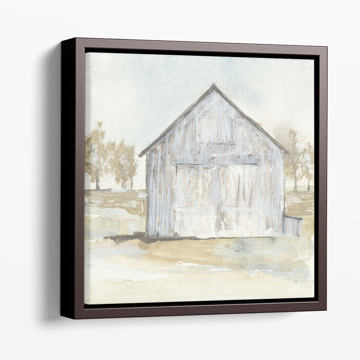 White Barn I - Canvas Print Wall Art