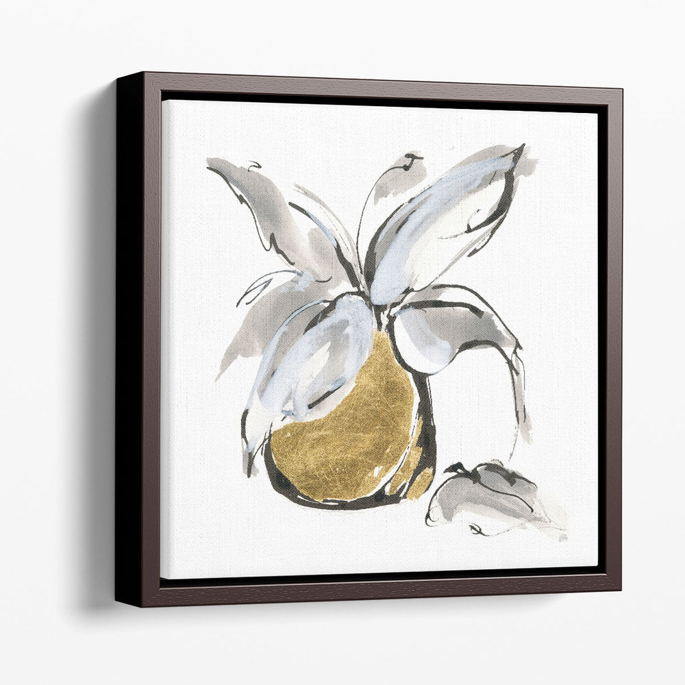 Gilded Vase I - Canvas Print Wall Art