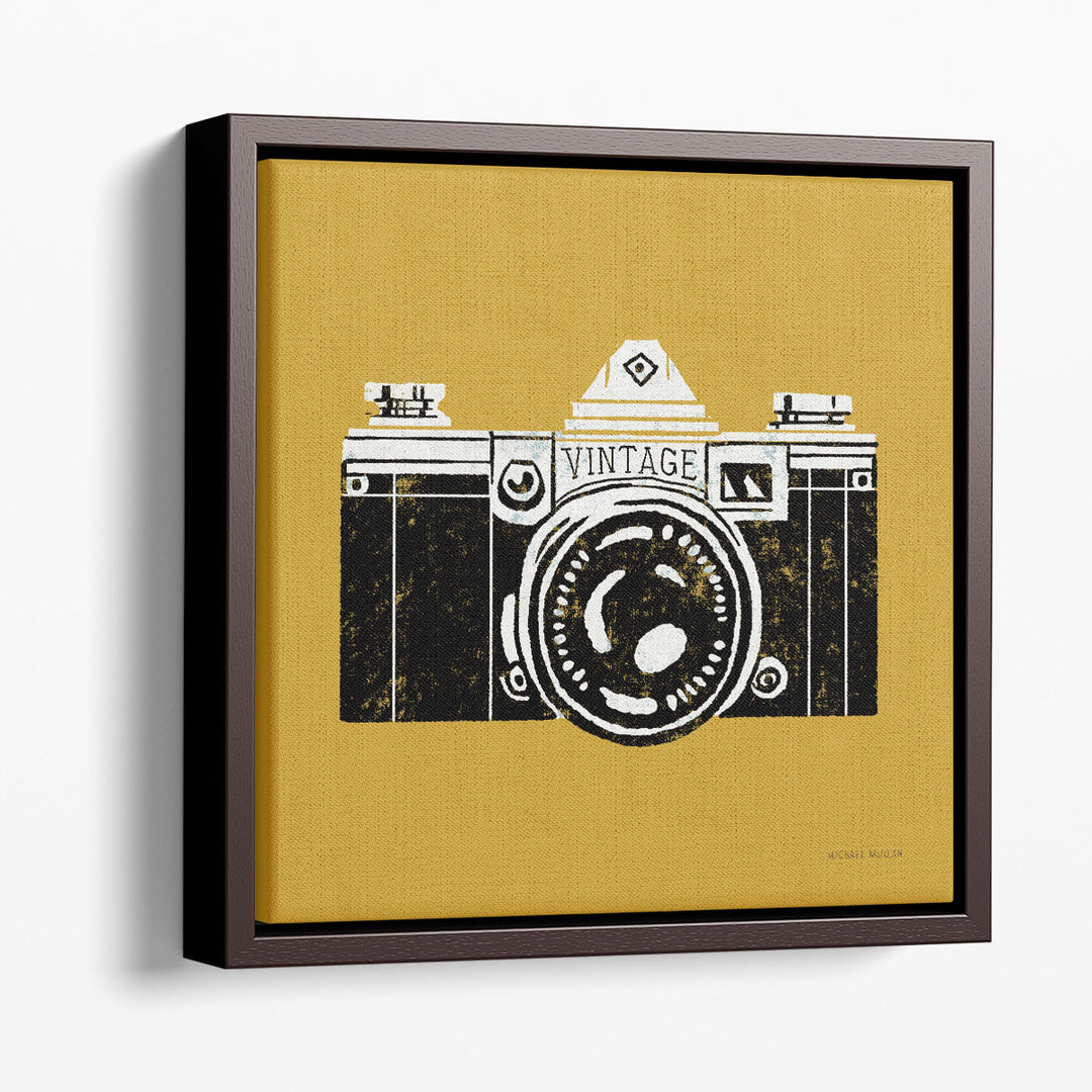 Vintage Camera - Canvas Print Wall Art