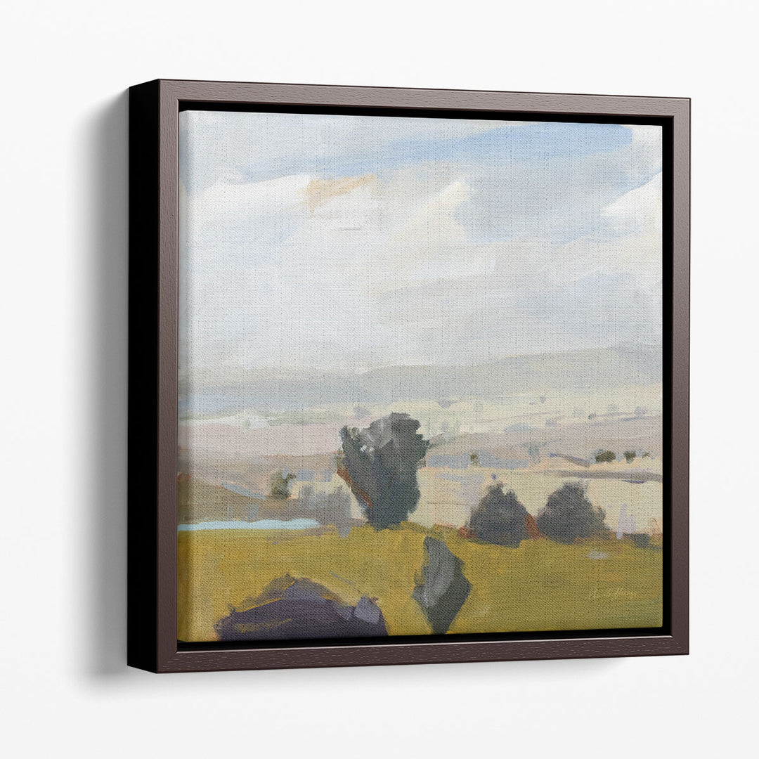 View of the Valley - Canvas Print Wall Art