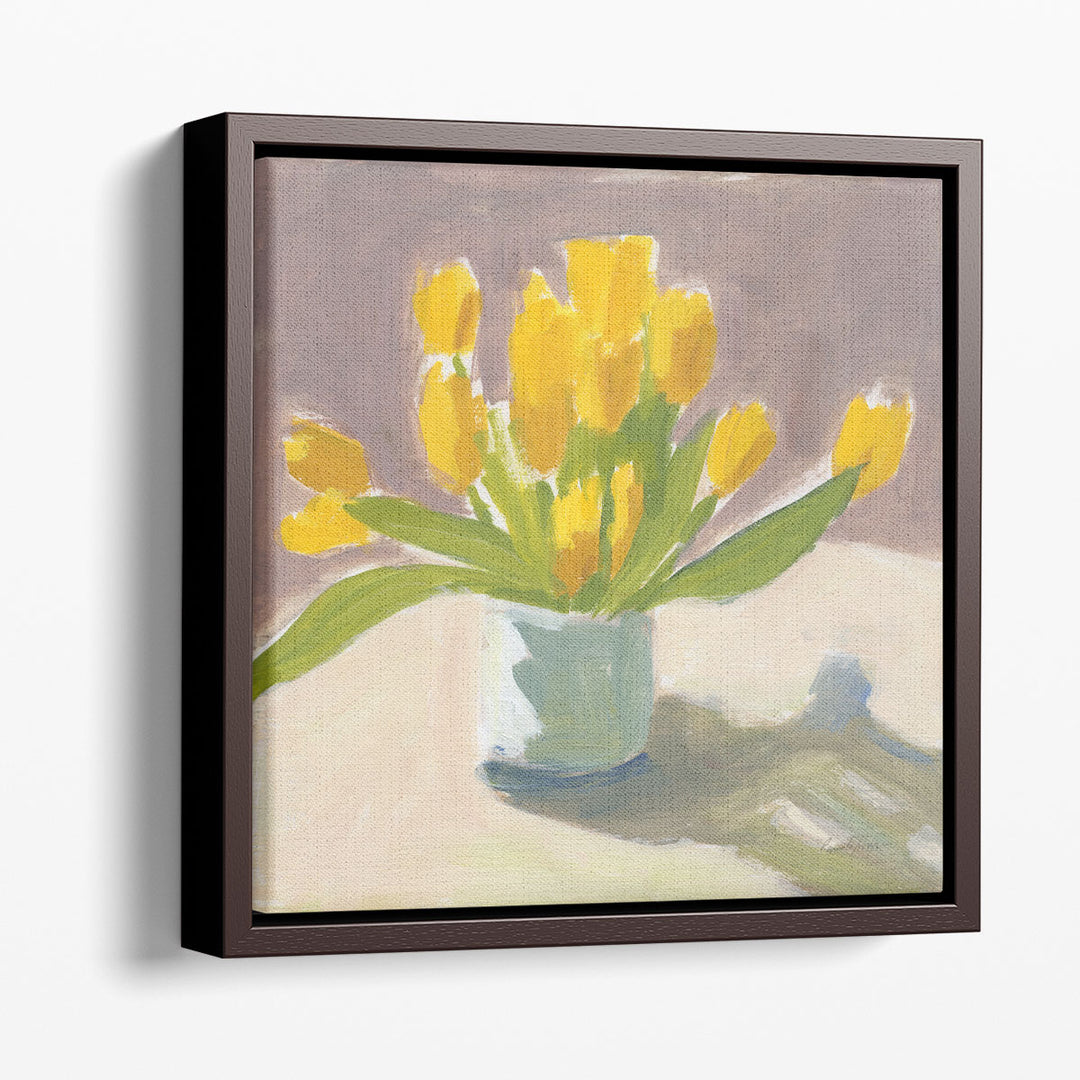 Sunny Tulips - Canvas Print Wall Art