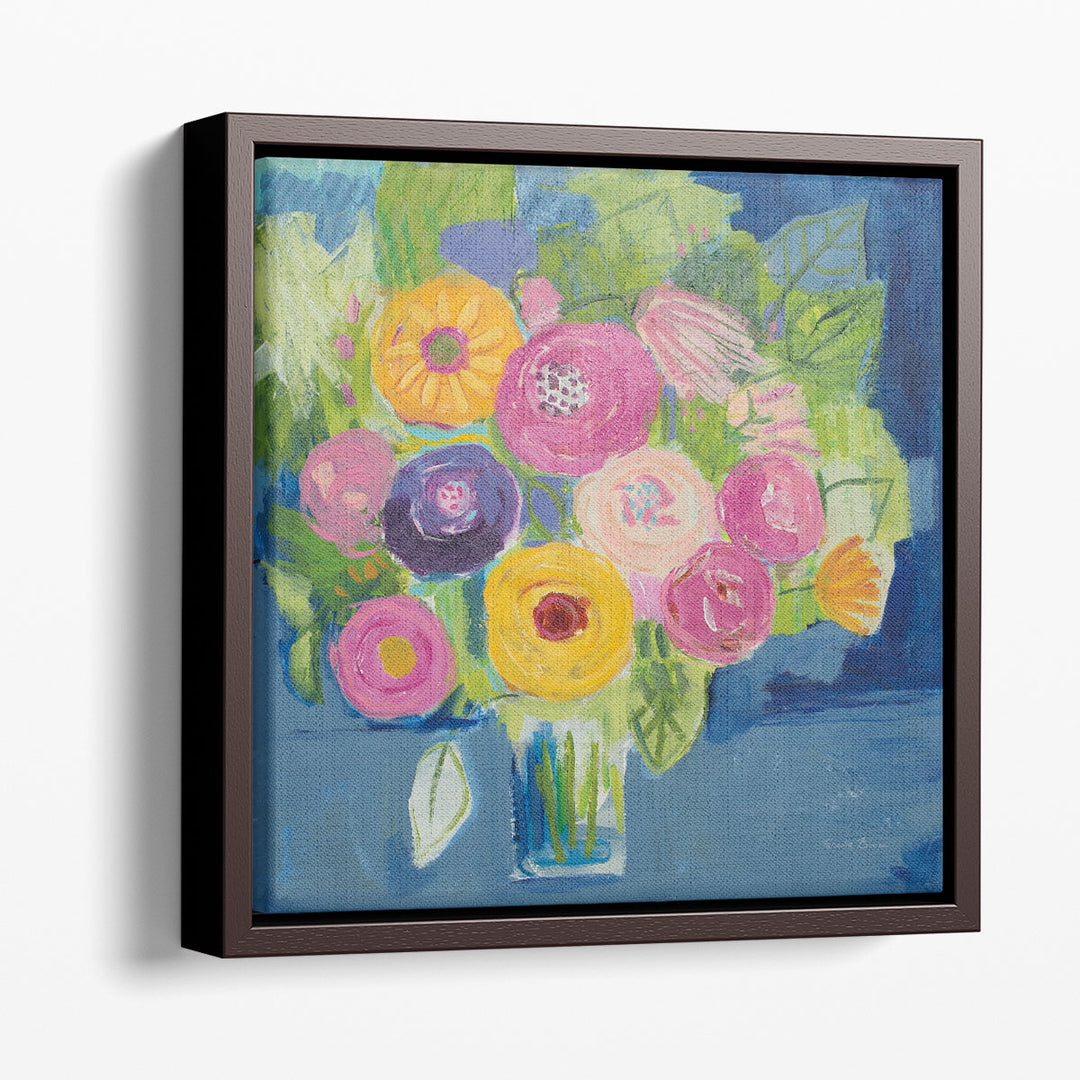 Happy Bouquet - Canvas Print Wall Art