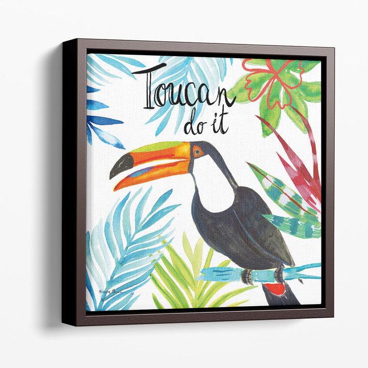 Tropicana II Toucan - Canvas Print Wall Art