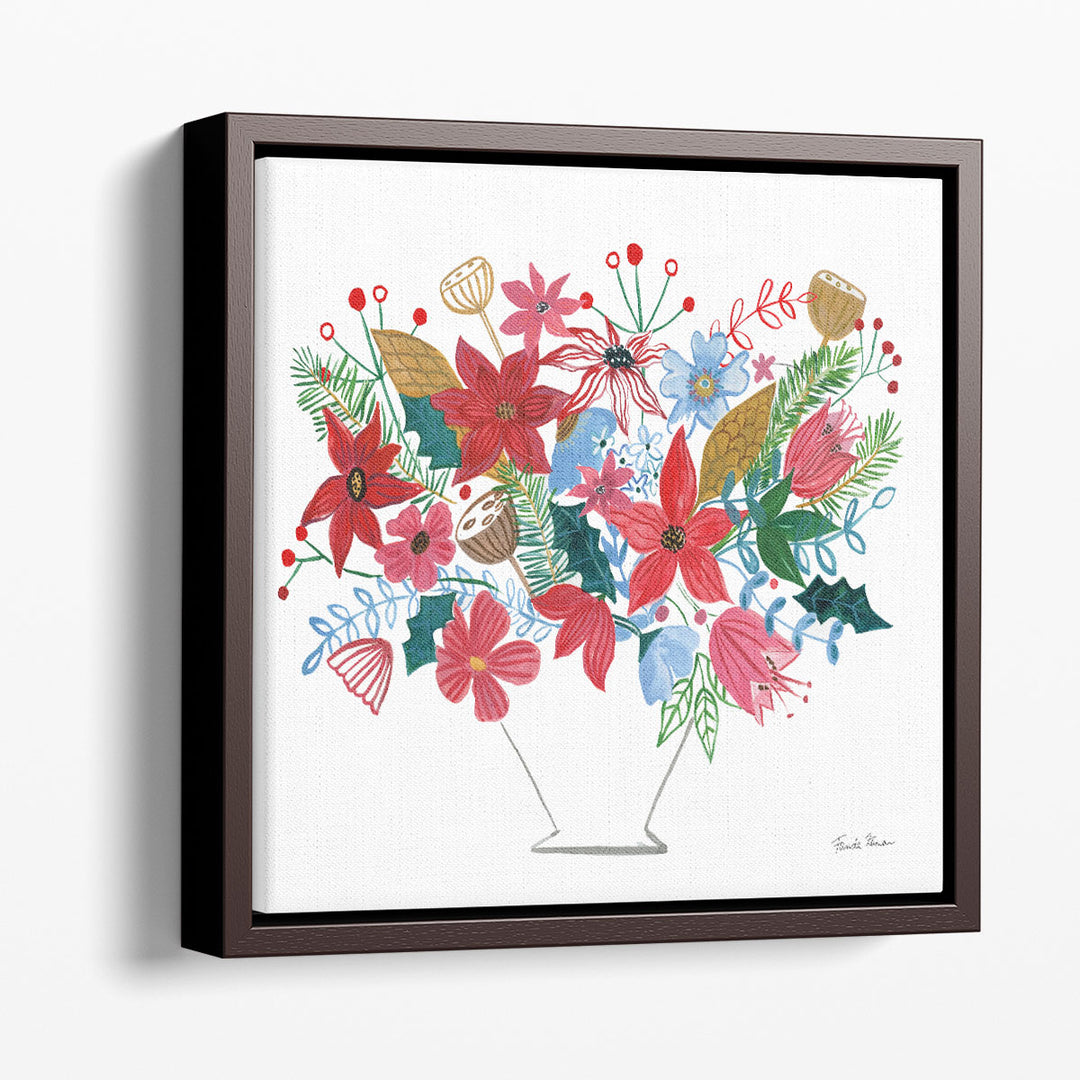 Holiday Bouquet I - Canvas Print Wall Art