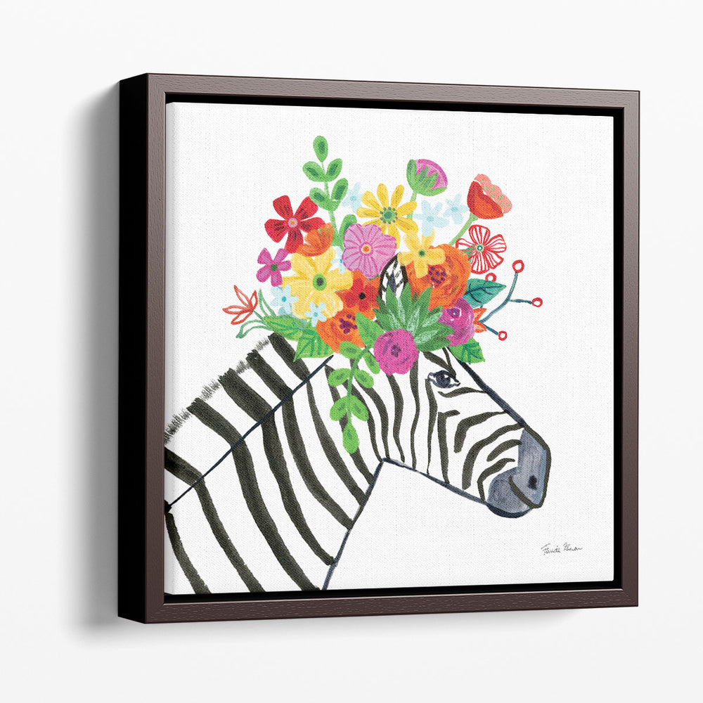 Decorative Animals I- Canvas Print Wall Art