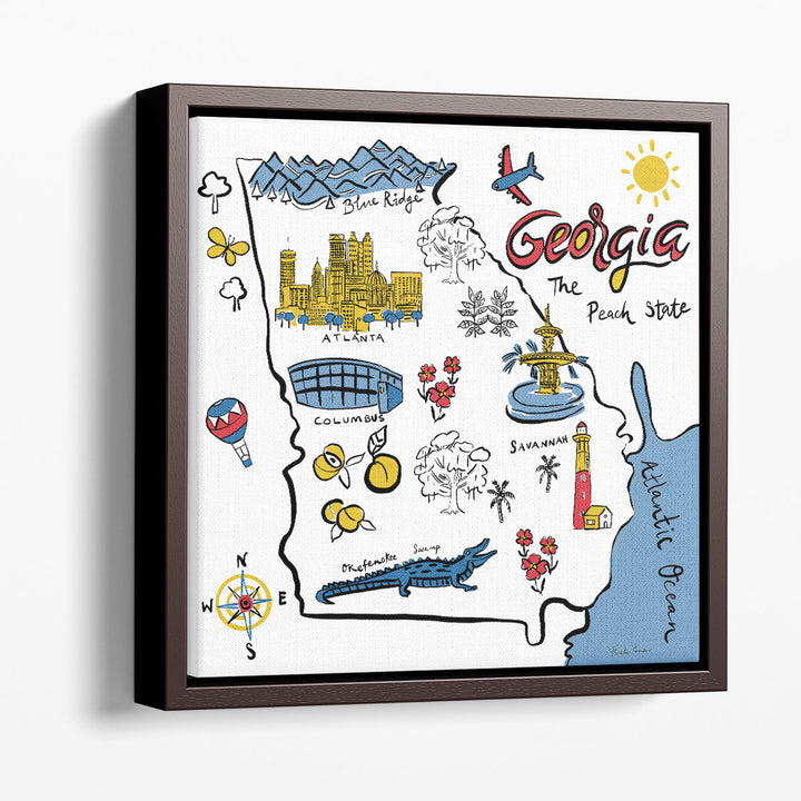 Georgia - Canvas Print Wall Art