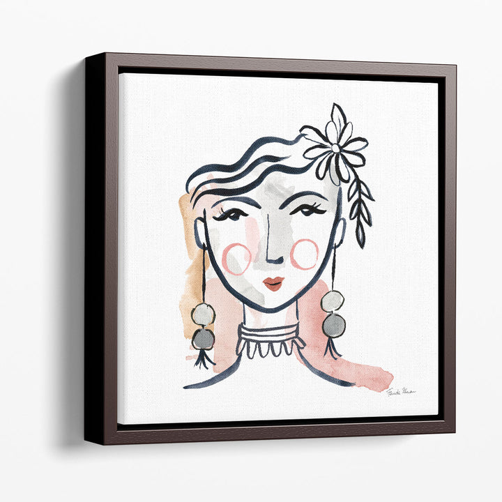 Pretty Faces I - Canvas Print Wall Art