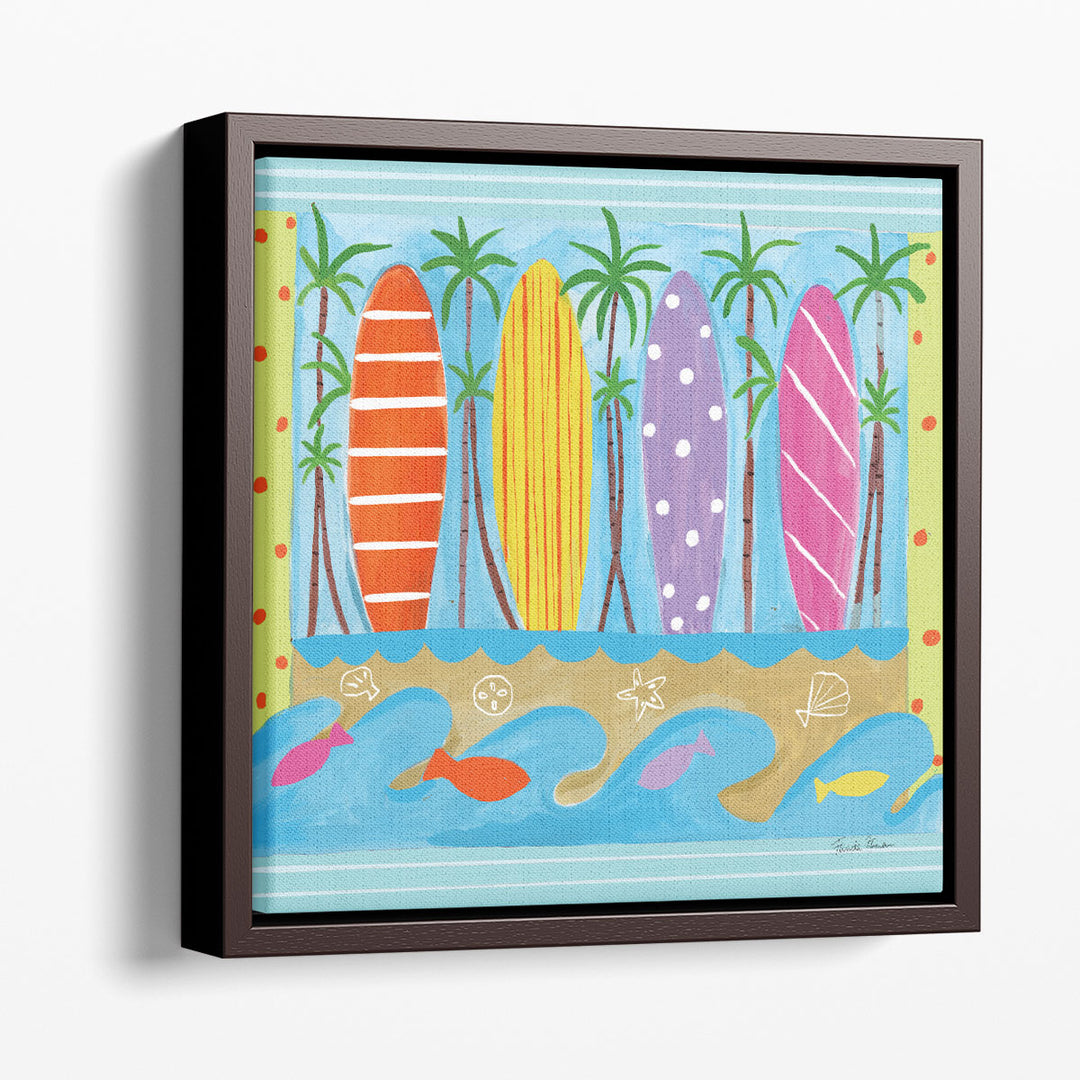 Beach Living V - Canvas Print Wall Art