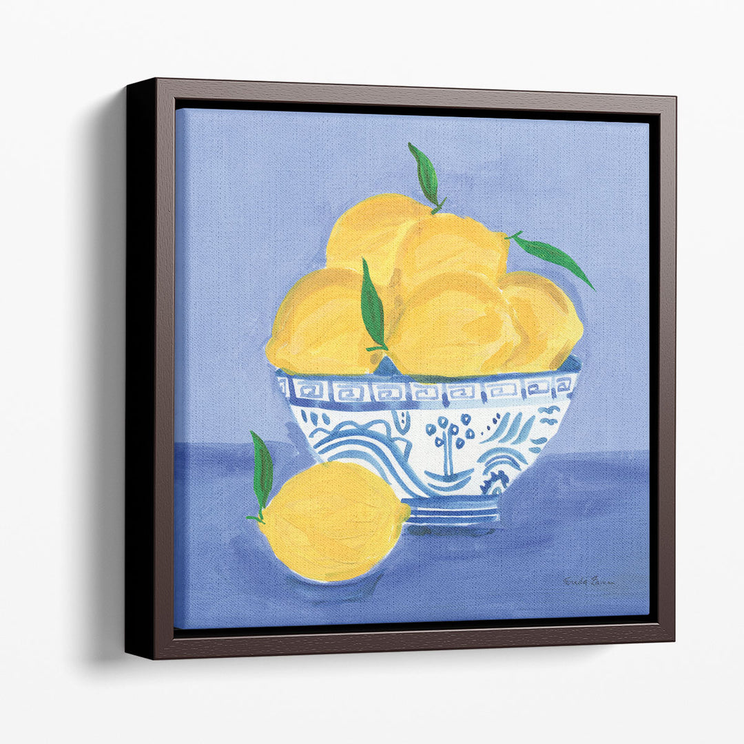 Lemon Still Life - Canvas Print Wall Art