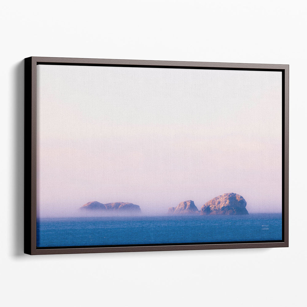 Coastline Sunset - Canvas Print Wall Art