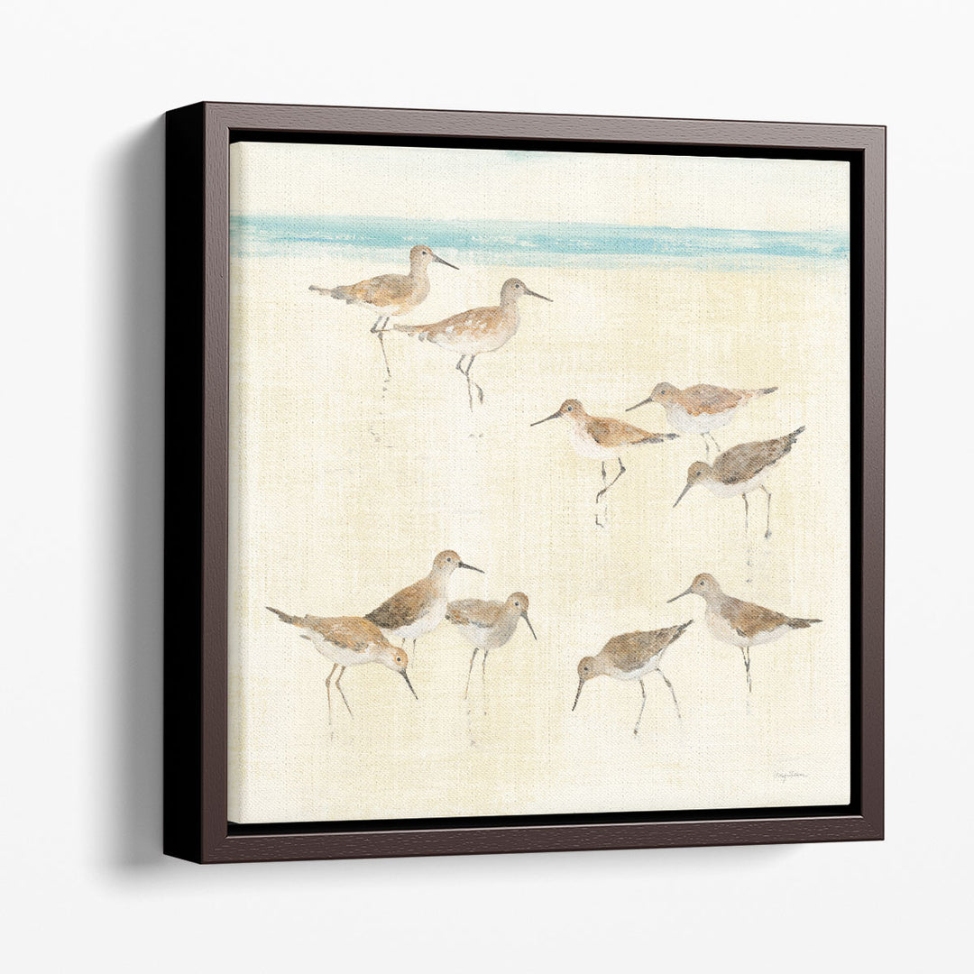 Sandpipers - Canvas Print Wall Art