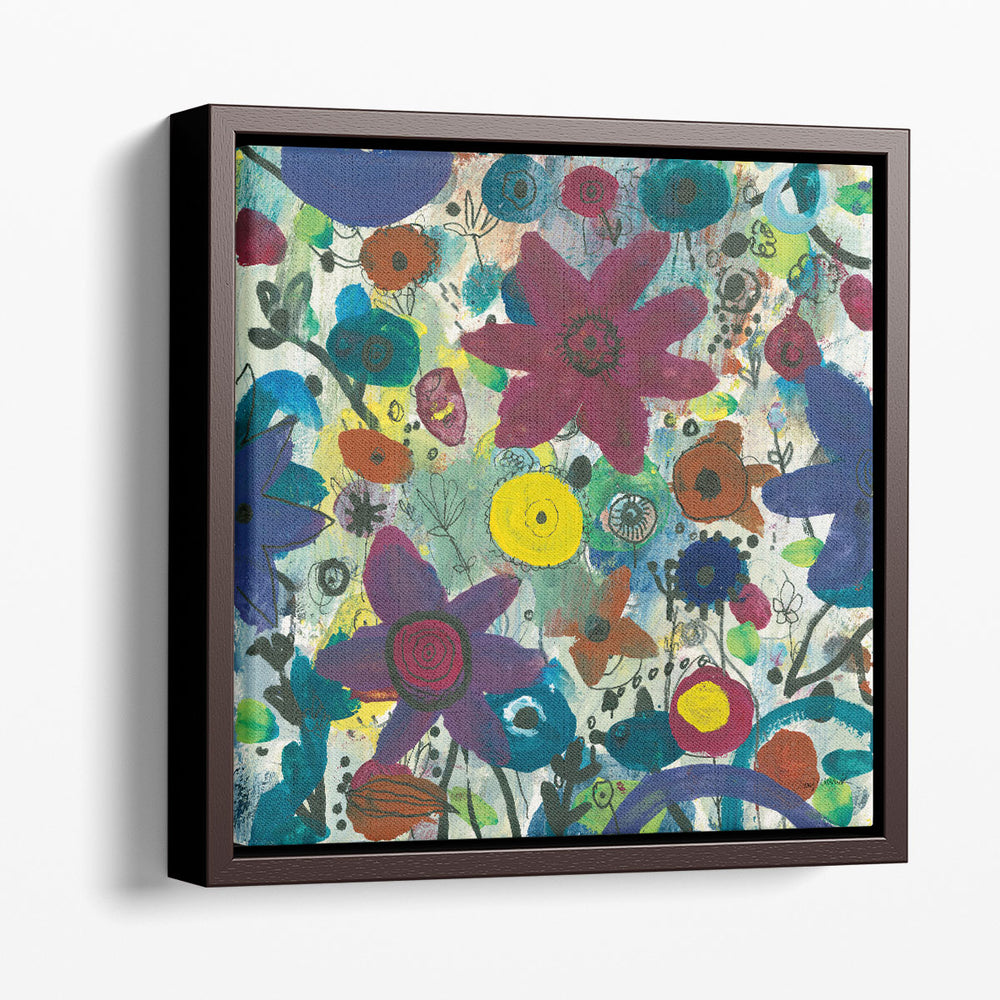 Jewel Garden I - Canvas Print Wall Art