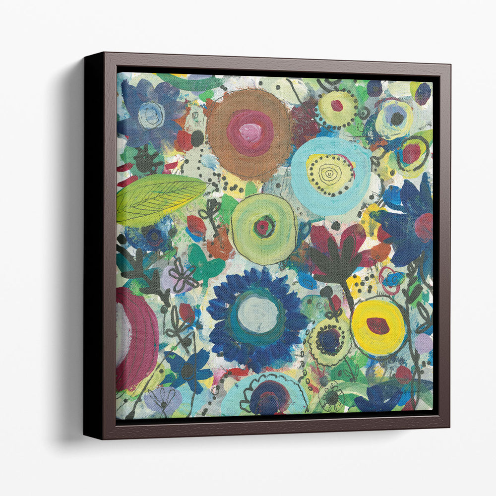 Jewel Garden IV - Canvas Print Wall Art