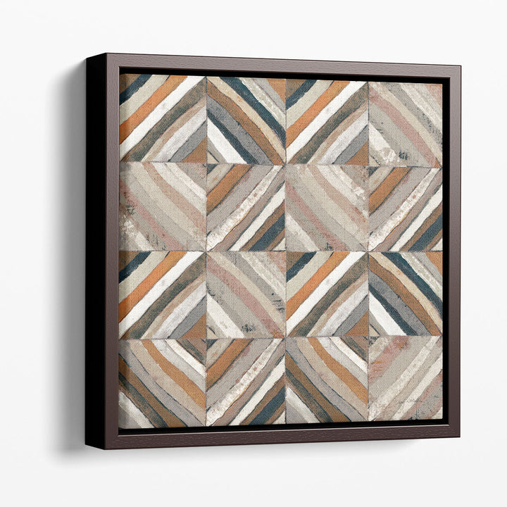 The Center II Abstract Warm - Canvas Print Wall Art