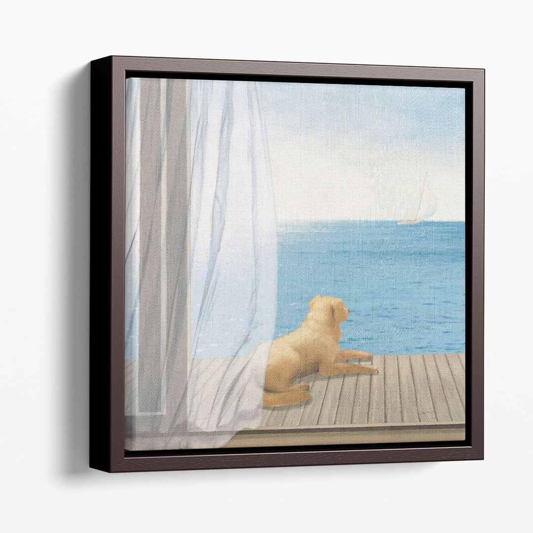 Blue Breeze II- Canvas Print Wall Art