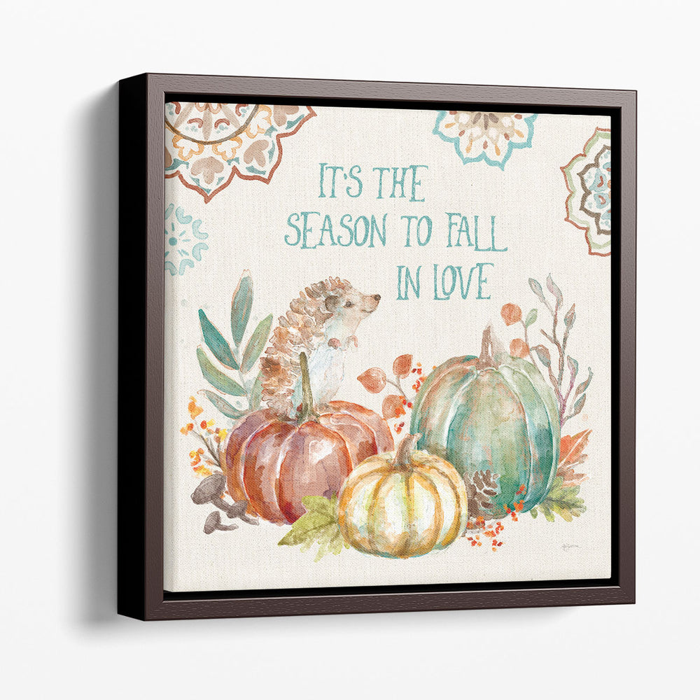 Autumn Friends III - Canvas Print Wall Art