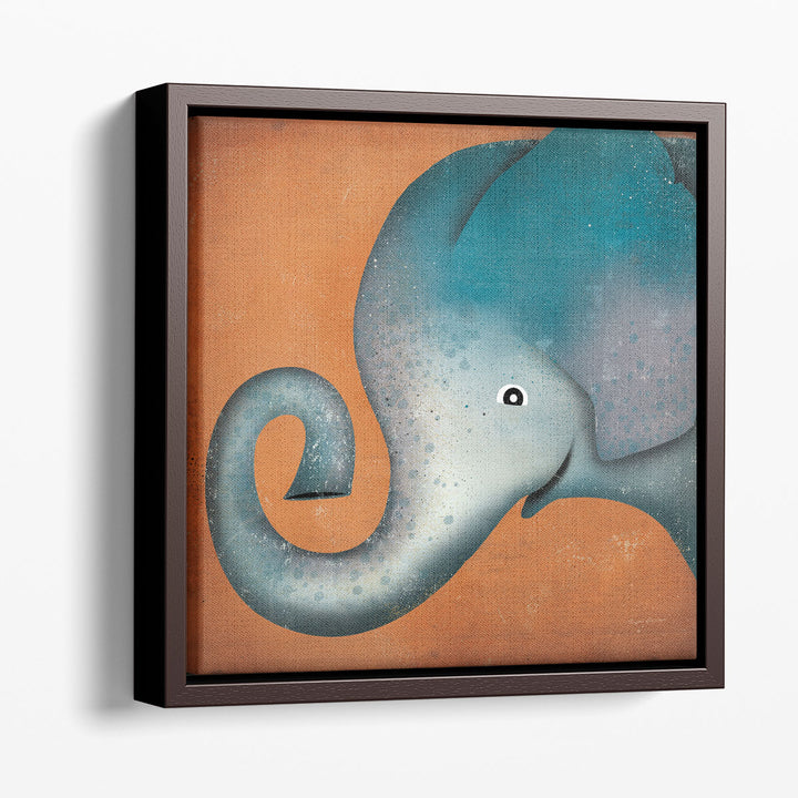 Elephant Wow - Canvas Print Wall Art