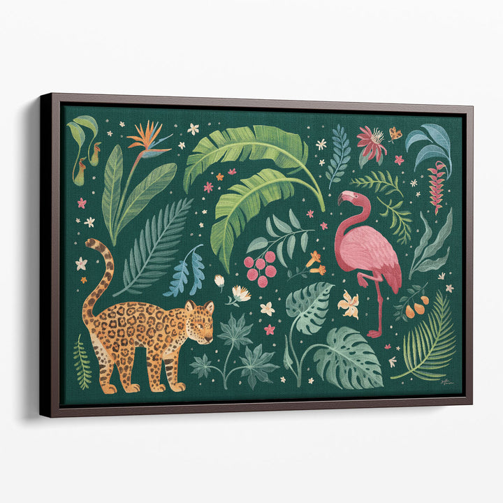 Jungle Love II - Canvas Wall Art 