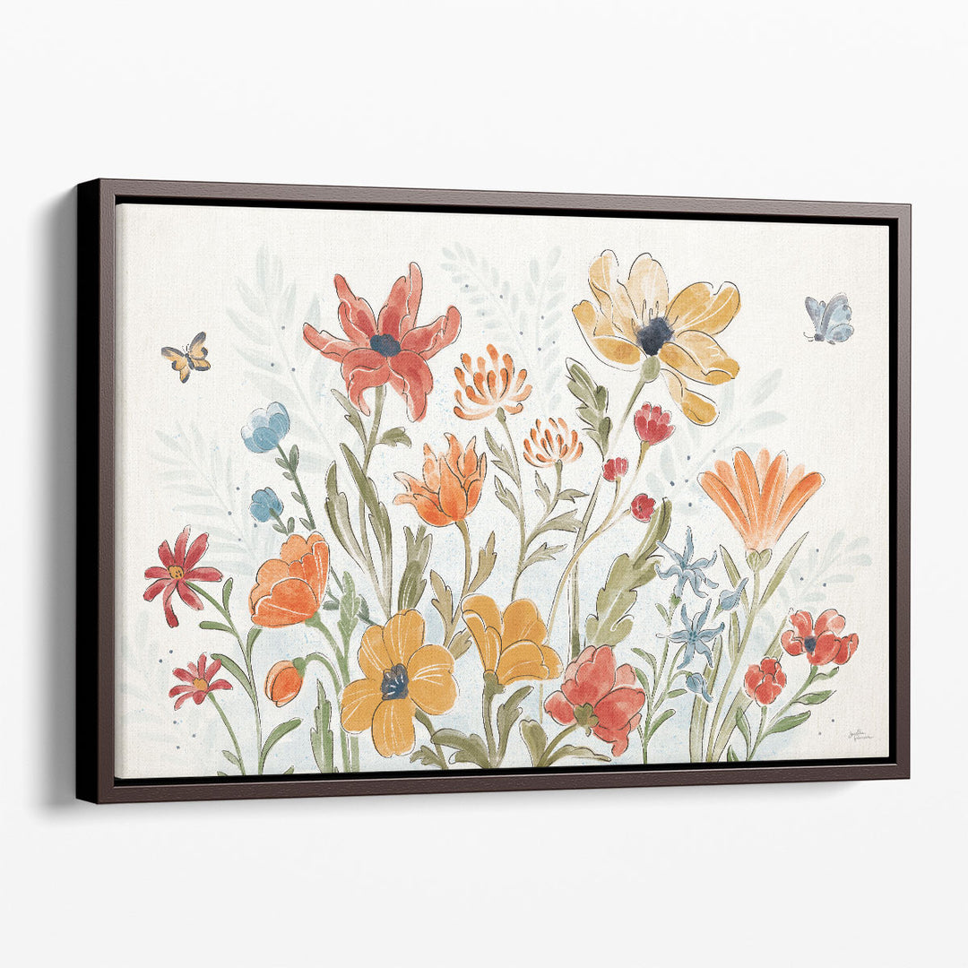 Spiced Petals I - Canvas Print Wall Art 