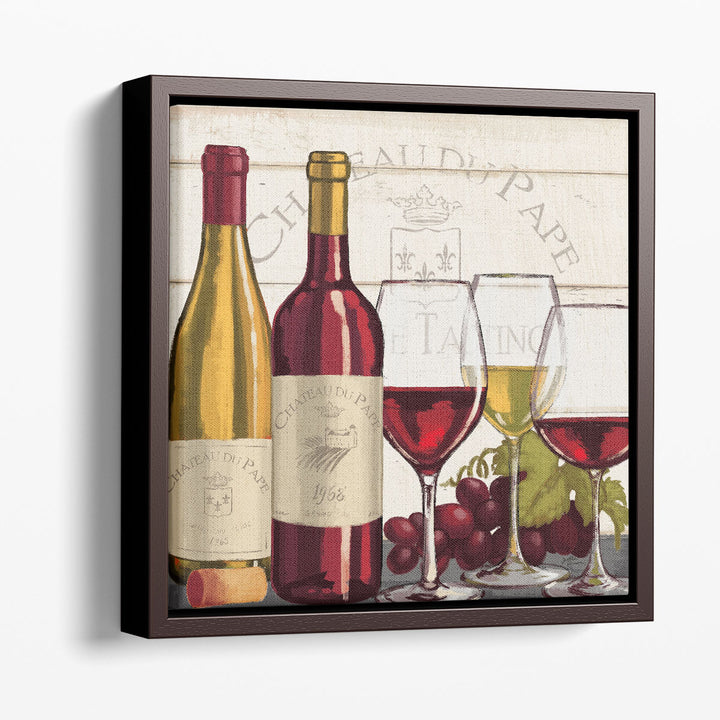 Wine Tasting II- Canvas Print Wall Art 