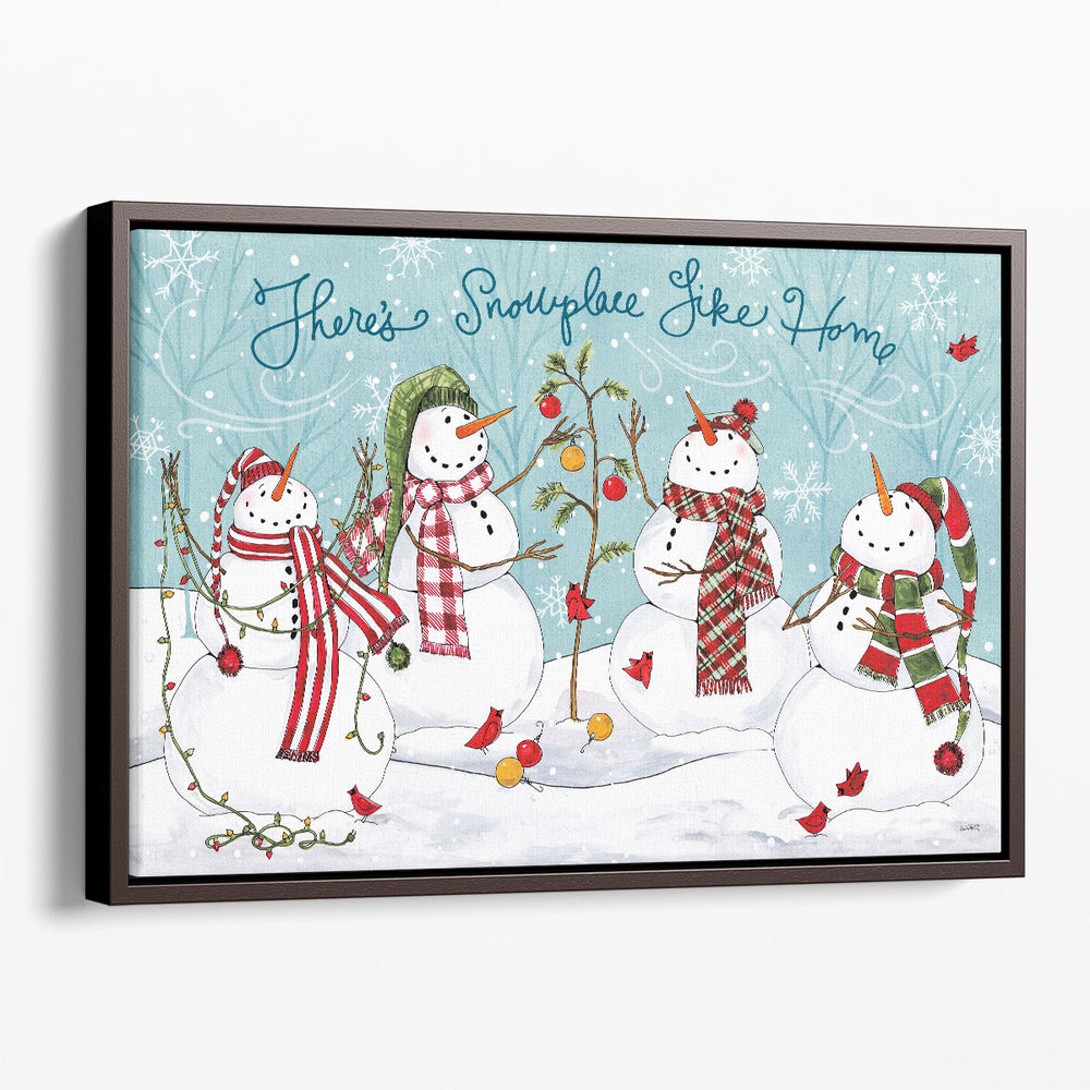 Snowplace Like Home I - Canvas Print Wall Art