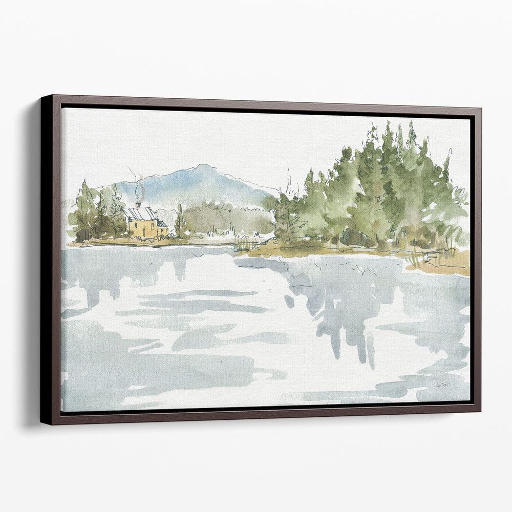 Serene Lake I - Canvas Print Wall Art