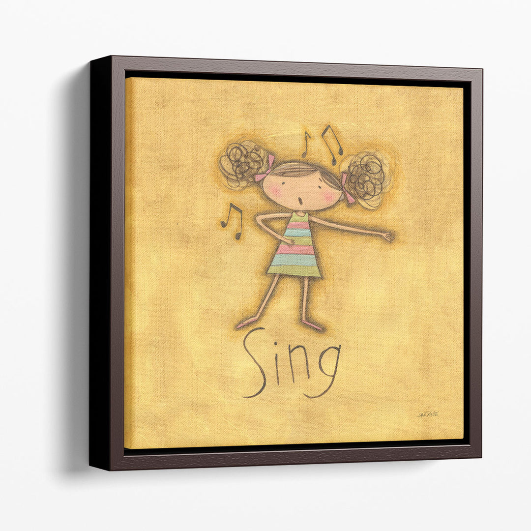 Sing - Canvas Print Wall Art