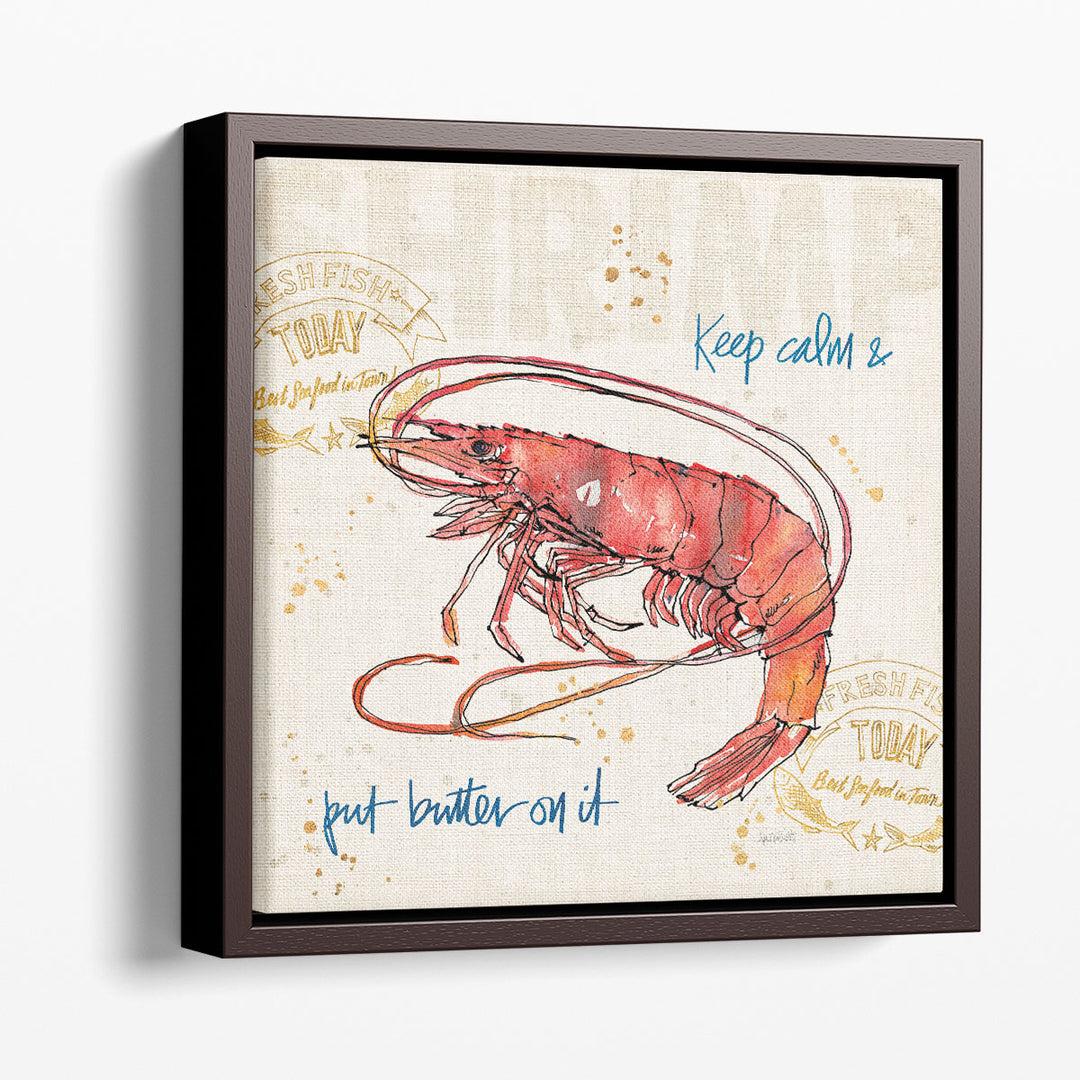 Coastal Catch IV - Canvas Print Wall Art