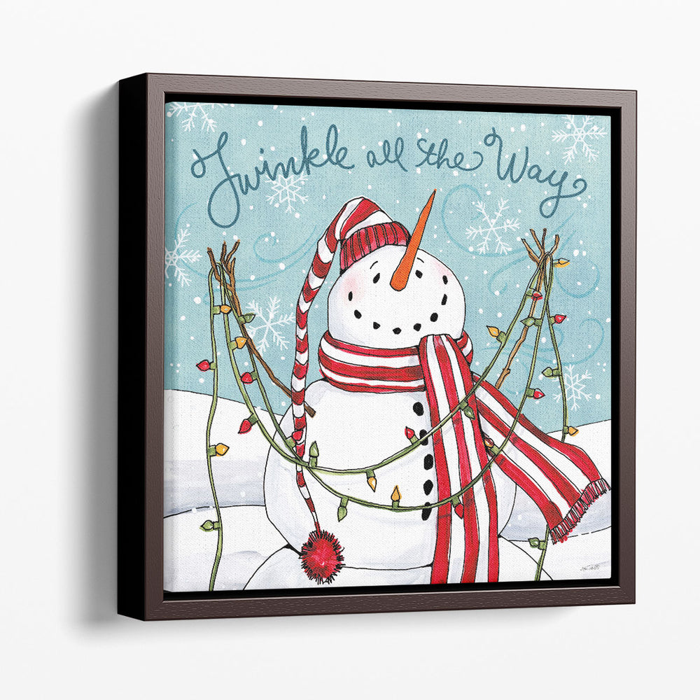 Snowplace Like Home II - Canvas Print Wall Art