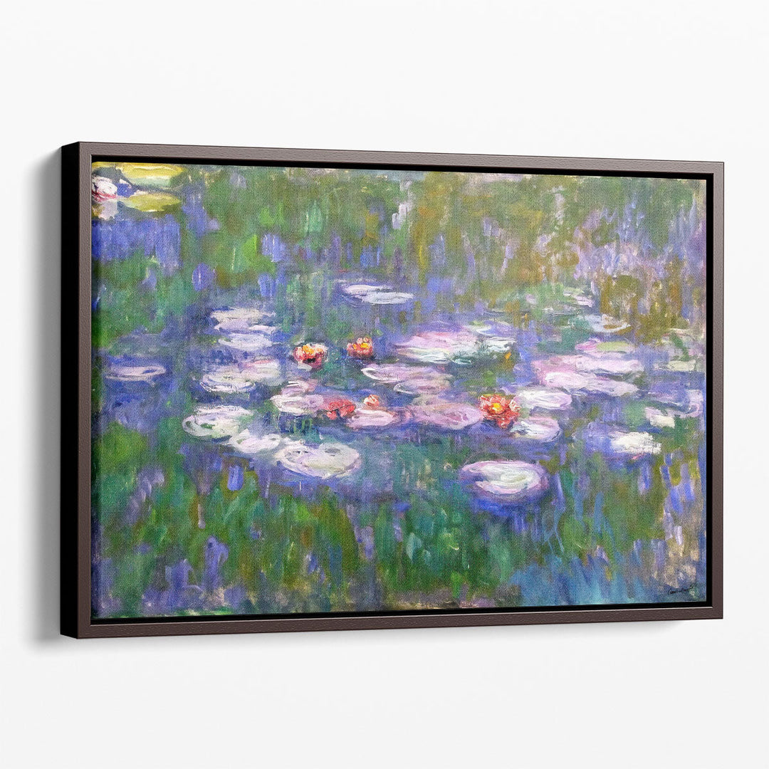 Water Lilies, 1916-1919 - Canvas Print Wall Art