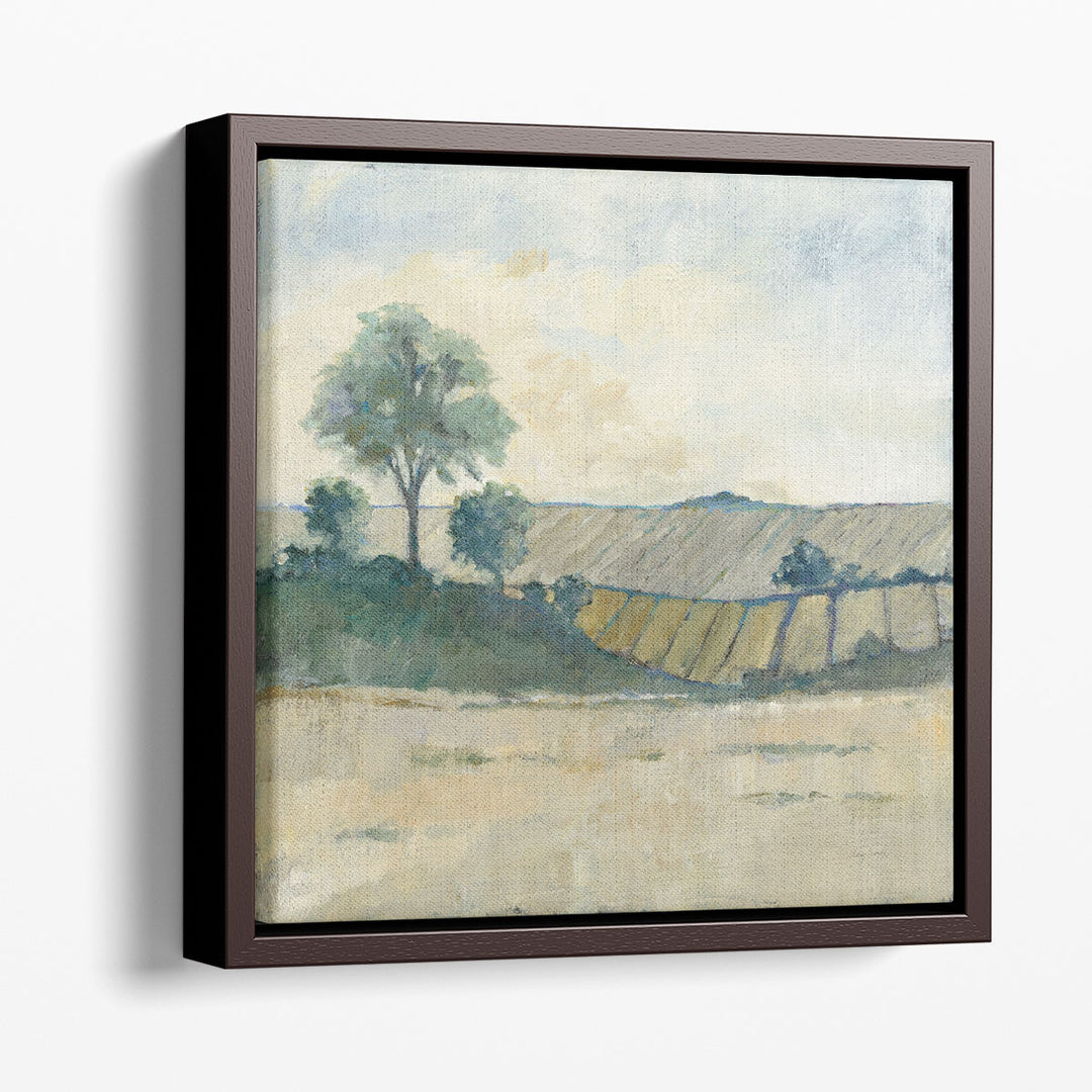 Fields Before the Storm - Canvas Print Wall Art