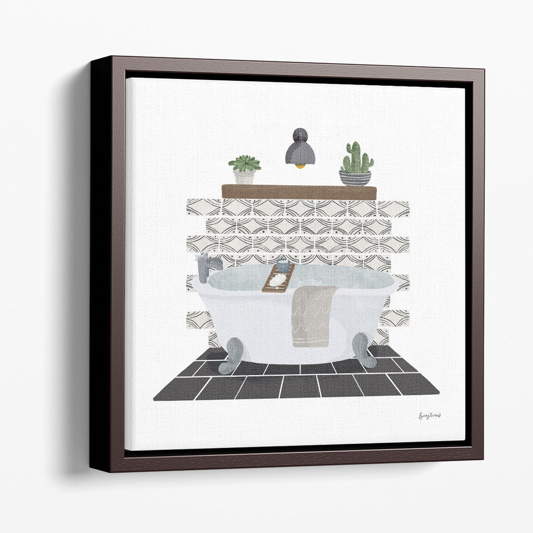 Relaxing Bathroom II - Canvas Print Wall Art