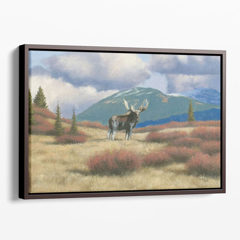 Northern Moose - Canvas Print Wall Art