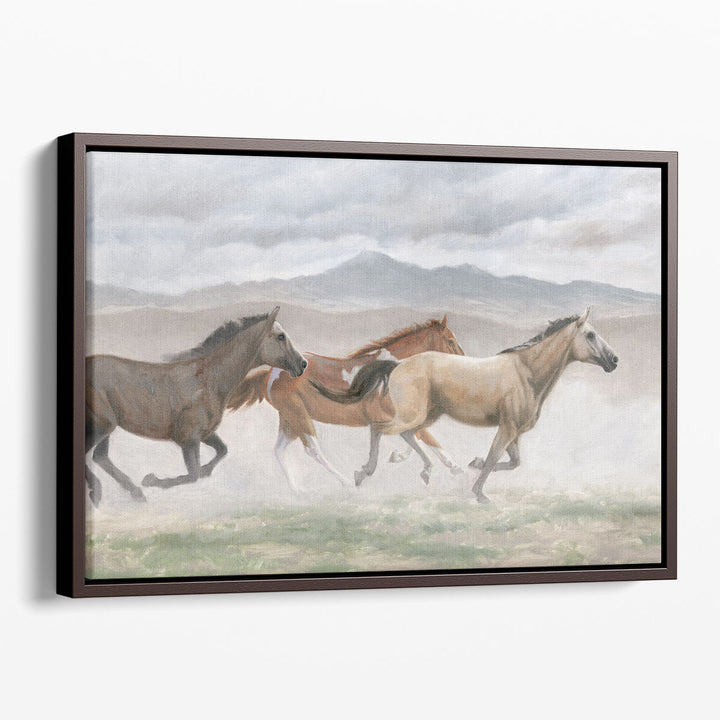 Wild Horses - Canvas Print Wall Art