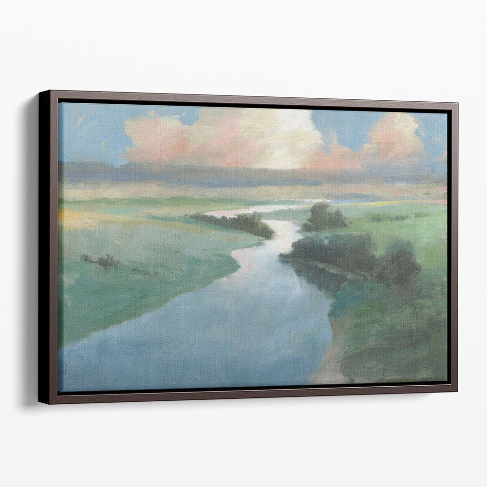 January Landscape - Canvas Print Wall Art