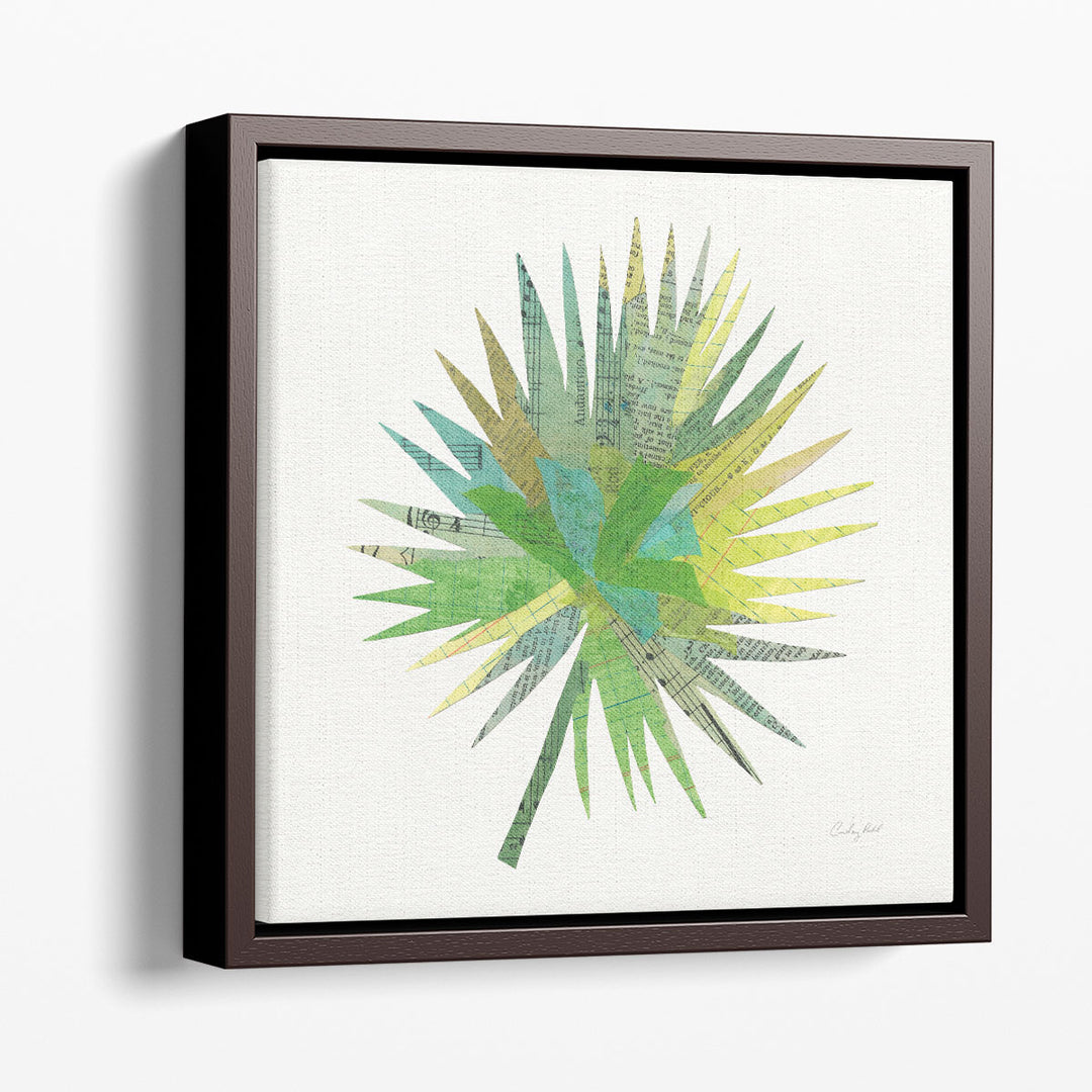 Tropical Fun Palms IIII - Canvas Print Wall Art