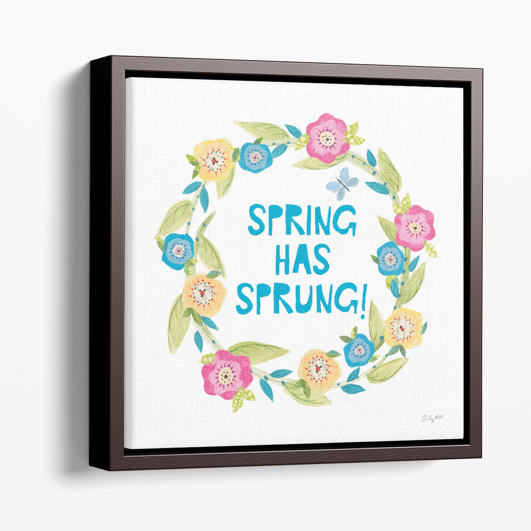 Spring Has Sprung II - Canvas Print Wall Art