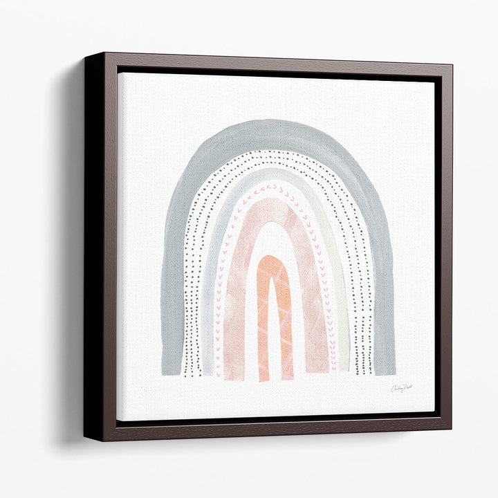 Boho Rainbow I - Canvas Print Wall Art