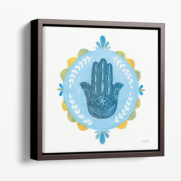 Hamsa Mandala I - Canvas Print Wall Art