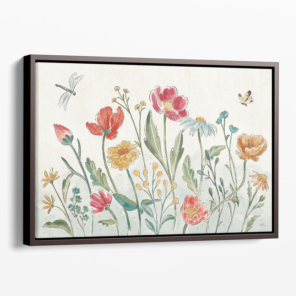 Boho Field I - Canvas Print Wall Art