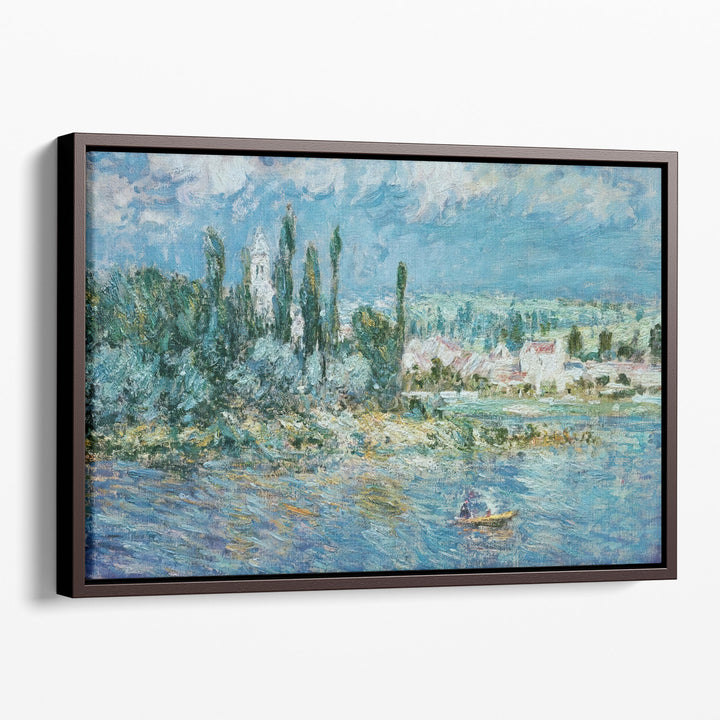 Landscape with Thunderstorm, Vetheuil, 1880 - Canvas Print Wall Art