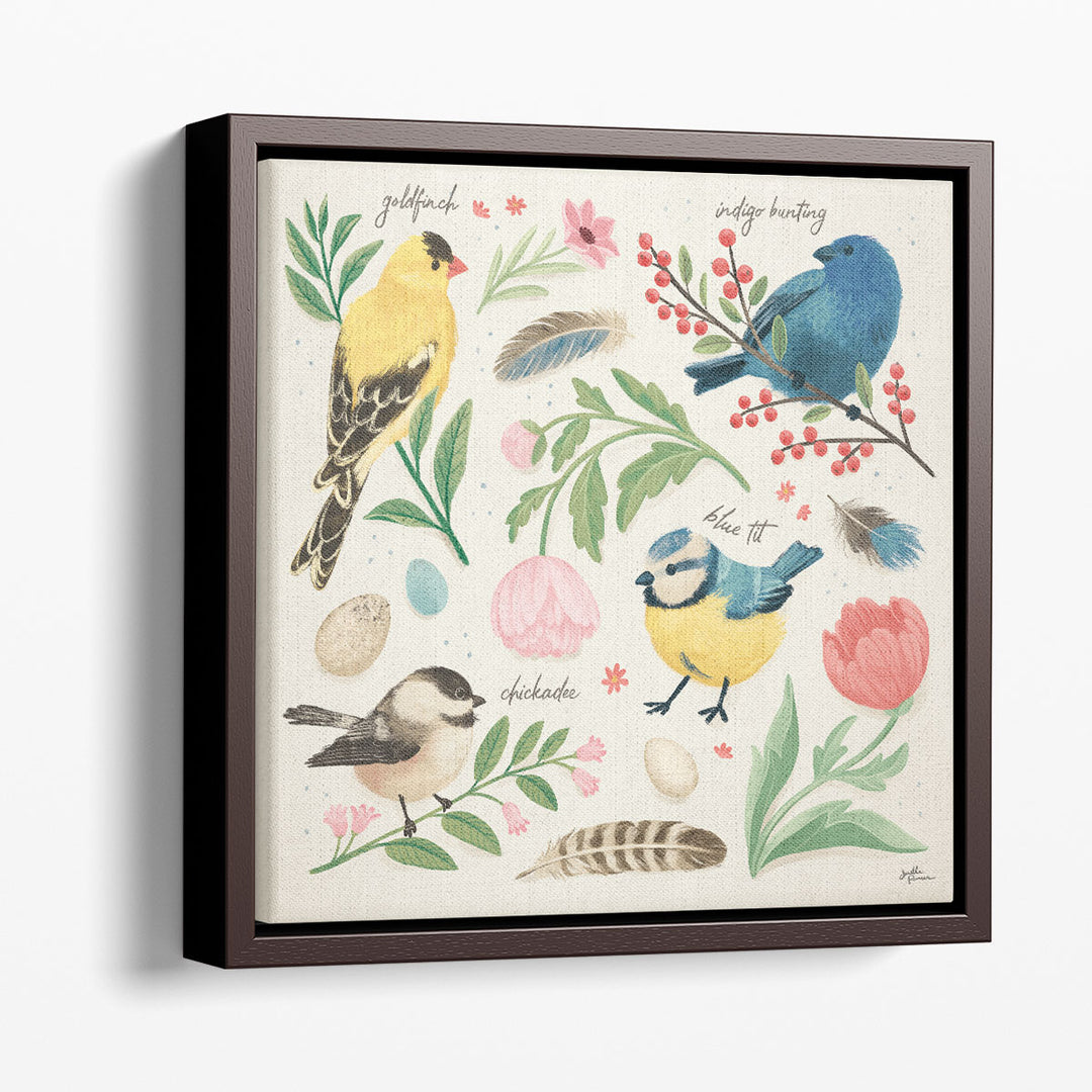 Bird Study II - Canvas Print Wall Art