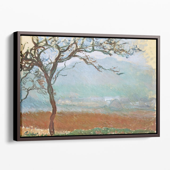 Landscape at Giverny, 1887 - Canvas Print Wall Art