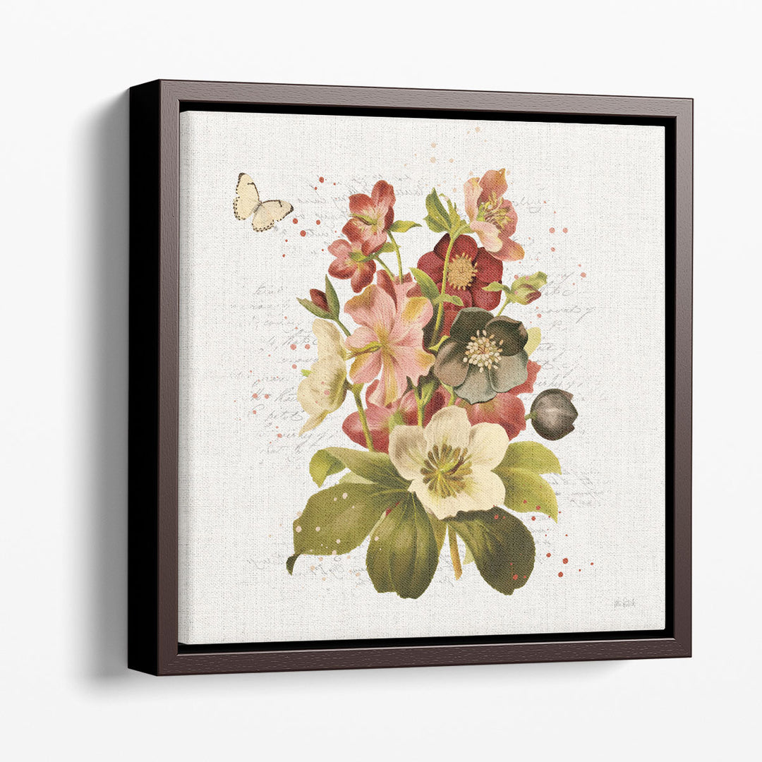 Vintage Petals VI - Canvas Print Wall Art