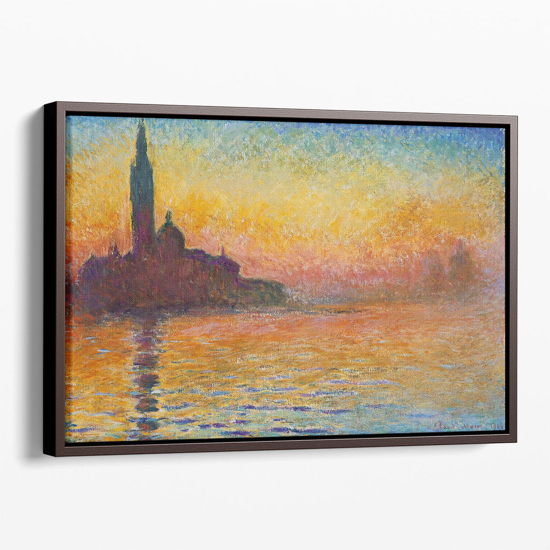 San Giorgio Maggiore At Dusk, 1908 - Canvas Print Wall Art