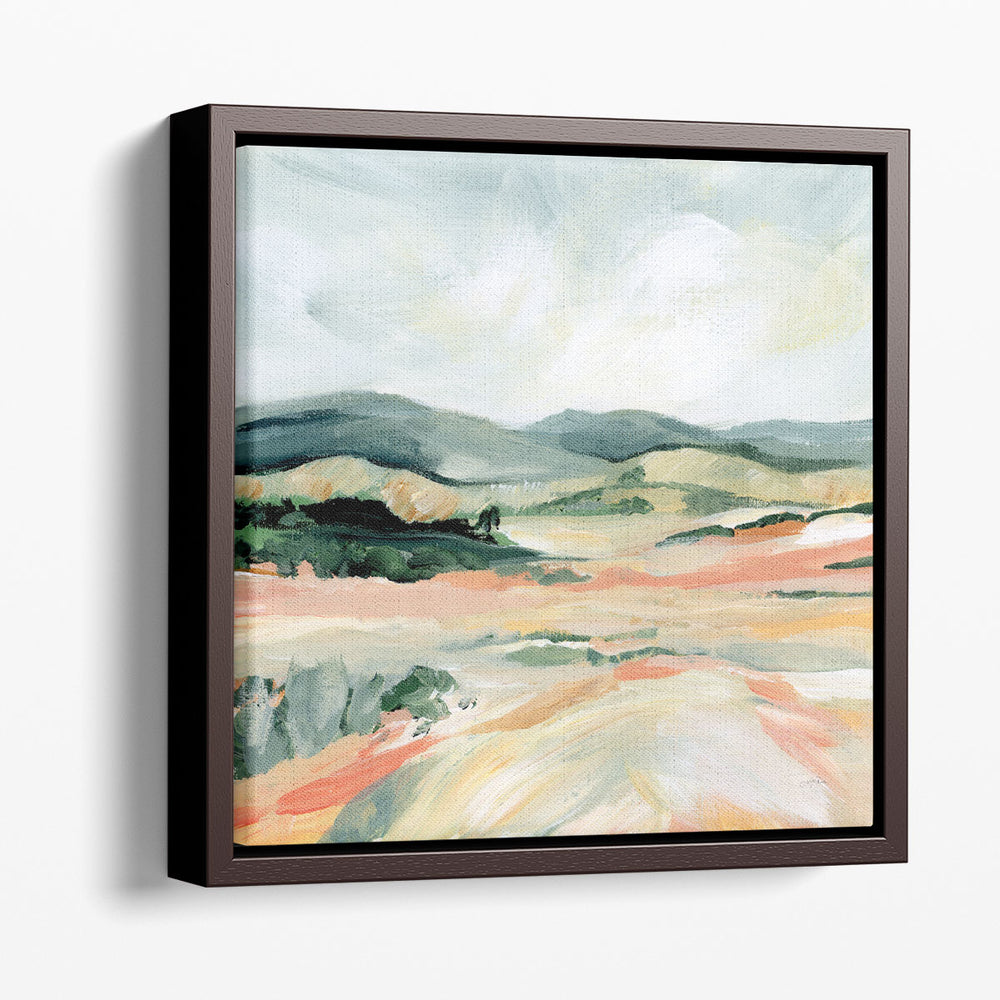 Vermillion Landscape I - Canvas Print Wall Art