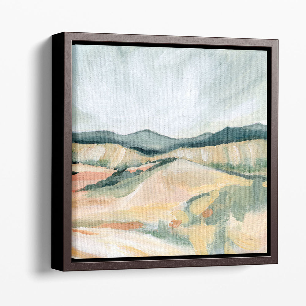 Vermillion Landscape II - Canvas Print Wall Art