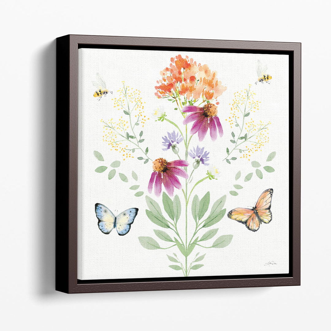 Wild for Wildflowers VIII - Canvas Print Wall Art