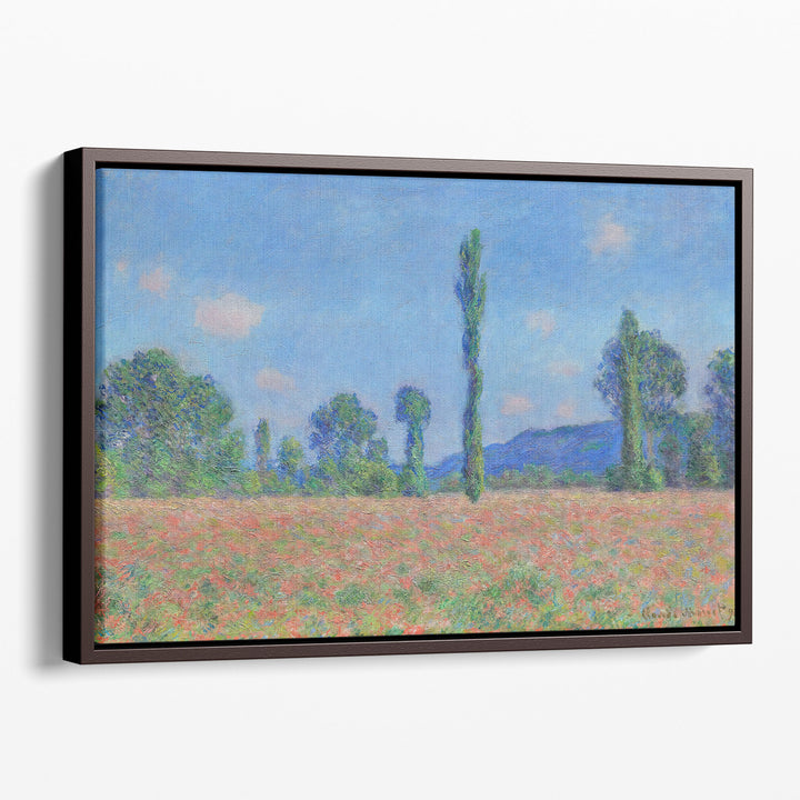 Poppy Field, Giverny, 1890–1891 - Canvas Print Wall Art